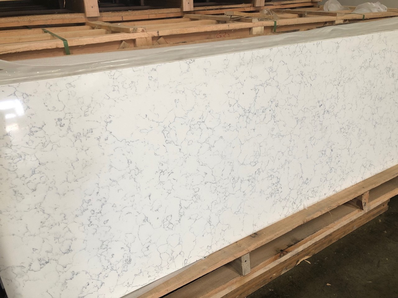 White Venatino New Kitchen Countertops Quartz Granite Installation